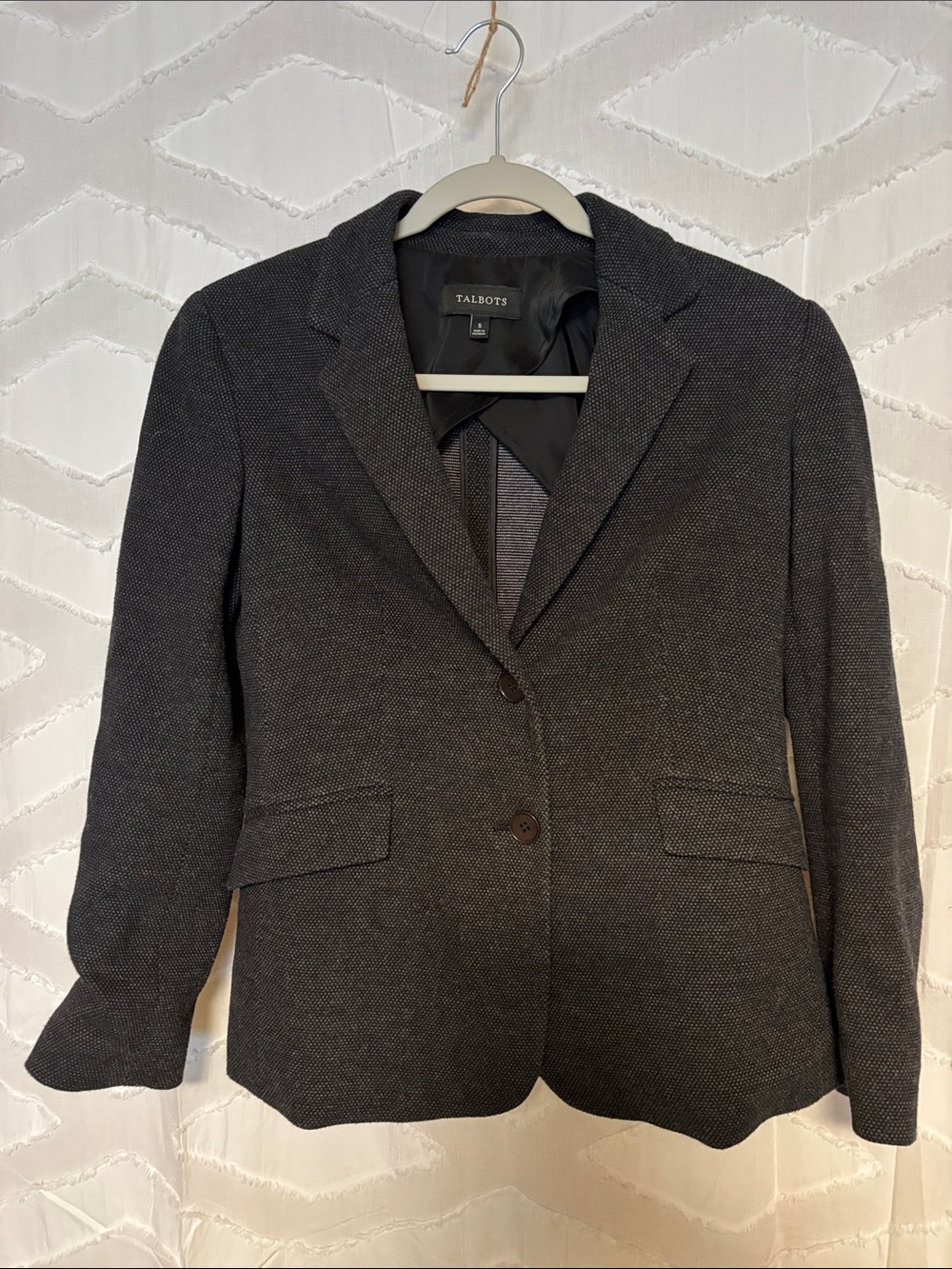 Talbots Dark Charcoal Women's Tailored Blazer